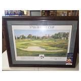 Signed Steve Lotus Valhalla Golf Ryder Cup Print