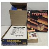Baseball cards sleeves and 2 binders