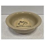 Vintage Moira Pottery stoneware pie dish