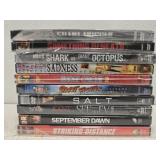 Lot of 10 like new DVDs