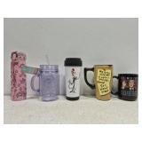 Lot of 5 cups
