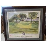 Steve Lotus Signed 90 PGA Champ Print