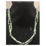 20' sterling silver beads necklace