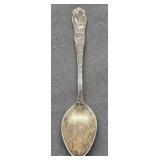 Bermuda sterling souvenir 3 5/8' spoon 6.5g