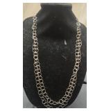 60' simple dainty sterling silver circle link