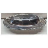 Roger'sSILVER PLATED 2pc serving dish