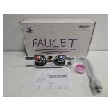 4' center wall mount commercial faucet