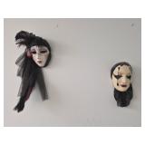 Ceramic wall mask