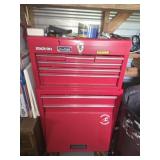 Toolbox with tools
