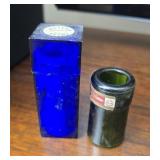Lot of 2 glass guitar sliders