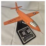Signed Chuck Yeager X 1 Rocket research plane