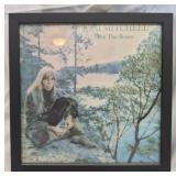 1972 framed rock album the Roses by Joni Mitchell