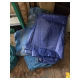 Lot of 3 tarps size unknown