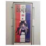 Les Beatles French poster print
