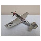 Die cast replica North American P51D Mustang