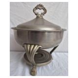 F B Rogers Pewter chafing dish set