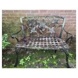 Cast Iron or cast aluminum Bench