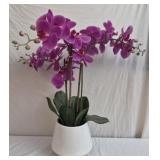 CG Hunter style faux pink orchid plant