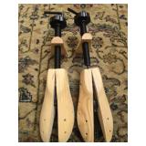 Pair of wood shoe stretchers