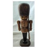 antique West German nutcracker soldier
