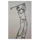 Metal Golf wall decor