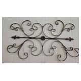 Metal wall decor