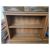 2 tier wood like shelf
