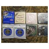Lot of 8 guitar string packs