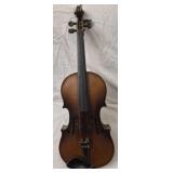 German or Czech violin a Stradivarius copy label