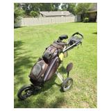 Callaway Golft Cart Caddy & Clubs