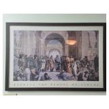 framed print of Raphael Renaissance masterpiece