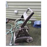 Hose reel with hose
