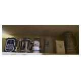 Lot of Collectible Steins & More