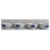 Vintage Chinese porcelain nesting bowls