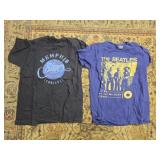 Lot of 2 band shirts