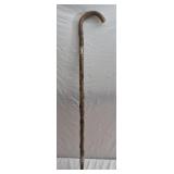 Vtg commemorative walking stick