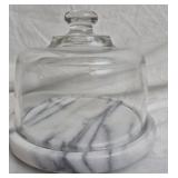 Marble cheese dome