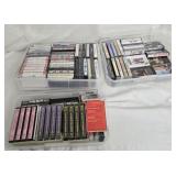 Lot of cassette tapes