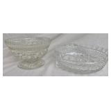 Vtg Anchor Hocking Wexford glass bowl
