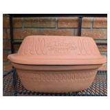 Littonware Simmer Pot terracotta clay Dutch oven