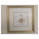 Small framed print