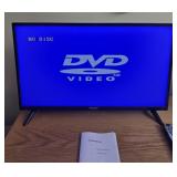 Westinghouse DVD  TV with remote powers on