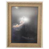 Framed print on board of Jesus Christ