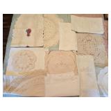 Estate Lot of Vintage Linens & Lace