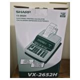 Sharp electronic printing calculator