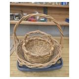 Estate lot of baskets