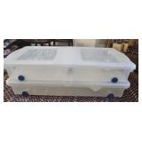 Lot of 2 under the bed storage boxes
