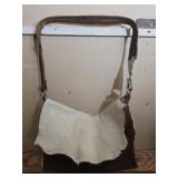 Cow hide purse