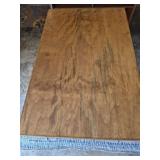 Wooden metal table