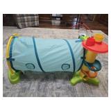 Multi color kids tunnel